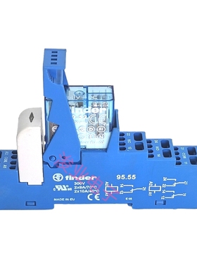 全新 95.55底座现货 finder/芬德 40.52 24V 进口继电器