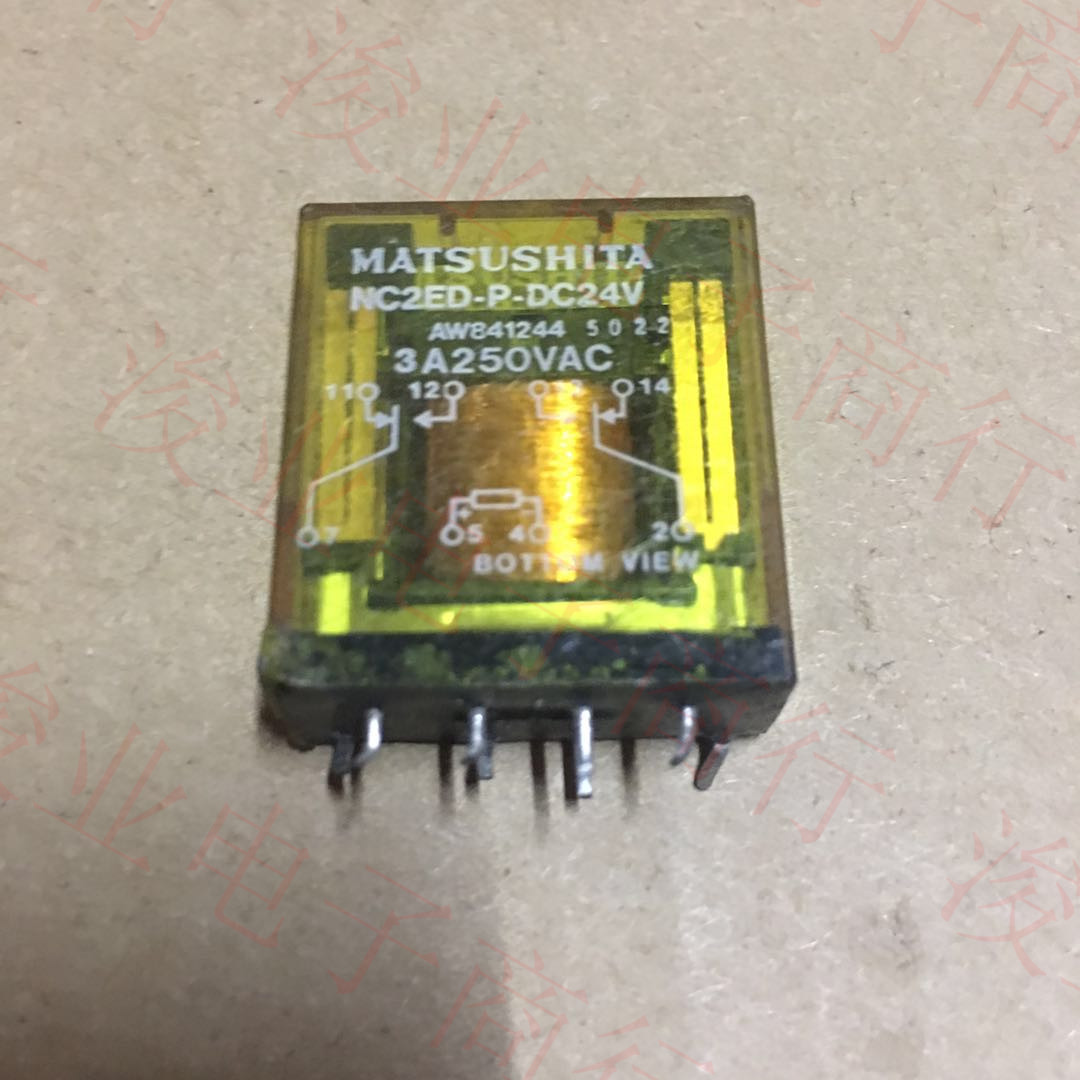 NC2ED-P-DC24V 日本松下继电器 3A 250VAC 8个引脚 现货
