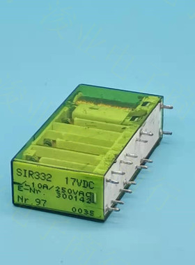 进口拆机继电器SIR332-17VDC 10A/250VAC
