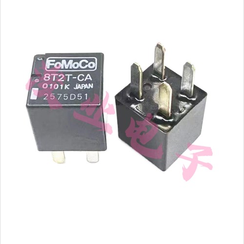 福特汽车8T2T-14B192-AA BA AB 蒙迪欧13款继电器G8HE 5脚 4脚-CA