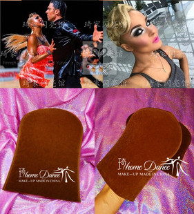 琦家专业专用拉丁舞蹈擦棕油 手套，均匀涂抹黑油手套 质地柔软