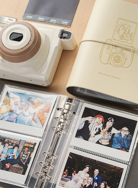 聚册拍立得wide相册宽幅相纸收纳册相纸wide300相册收纳本wide宽幅相册wide400