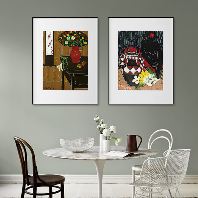 艺述先锋家装饰品现代简约客厅餐厅装饰画壁画有框画