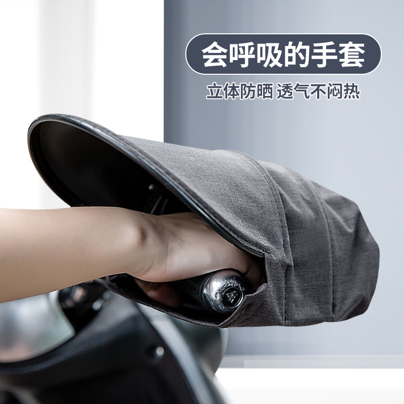 3D立体支撑电动车把套