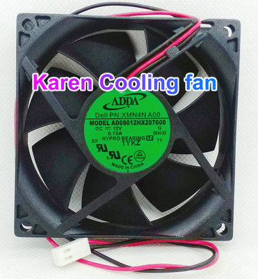 全新原装 ADDA 8020 DC12V 0.15A AD08012HX207600 散热风扇