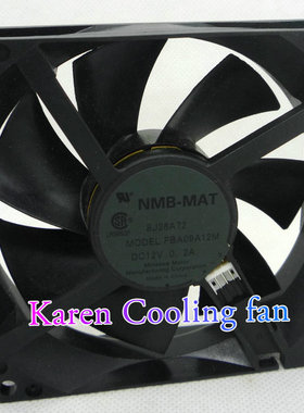全新 原装  NMB 9225 DC12V 0.2A FBA09A12M 9cm 散热风扇