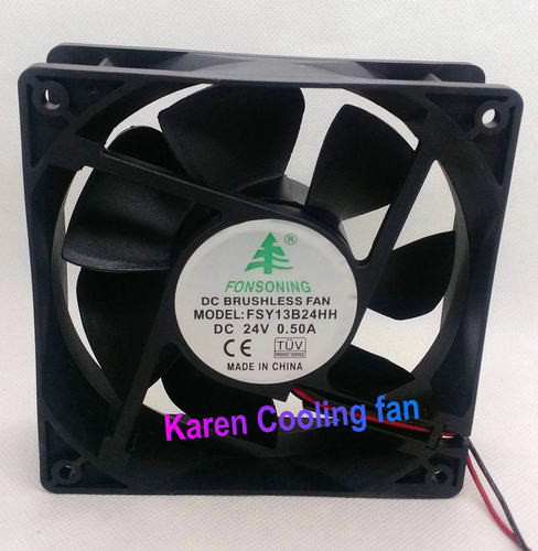 全新 FONSONING 12038 24V 0.5A FSY13B24HH 变频器 风扇HZDO