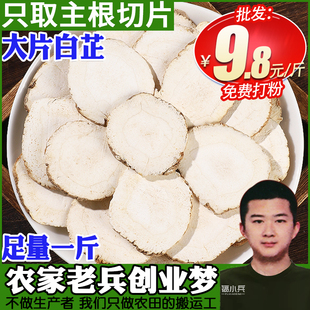 白芷500g农家大片选装 白止天然大片味浓去腥可磨粉做面膜香料大全