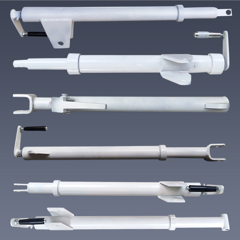 加厚搅拌车配件放料斗升降杆水泥混凝土罐支撑卸料摇臂手摇伸缩杆