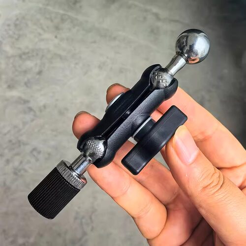 1/4螺丝转17mm球头转接头万向夹