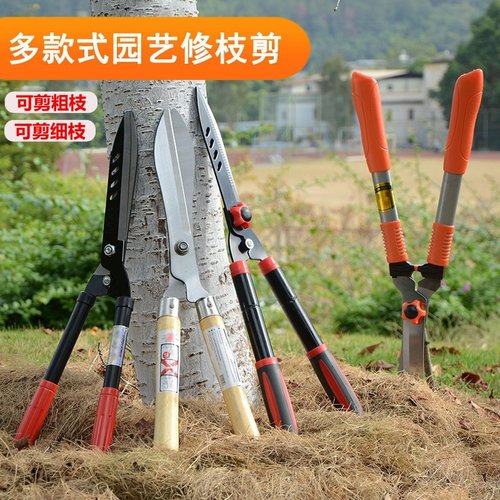园艺果树枝修花工具绿篱剪