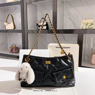 MACK 小香风腋下包女2025秋冬新设计感斜挎链条包 JHOSEL时尚