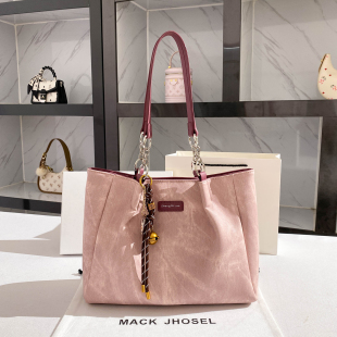MACK 高级感大容量单肩包 JHOSEL今年流行链条托特包包女2026新款