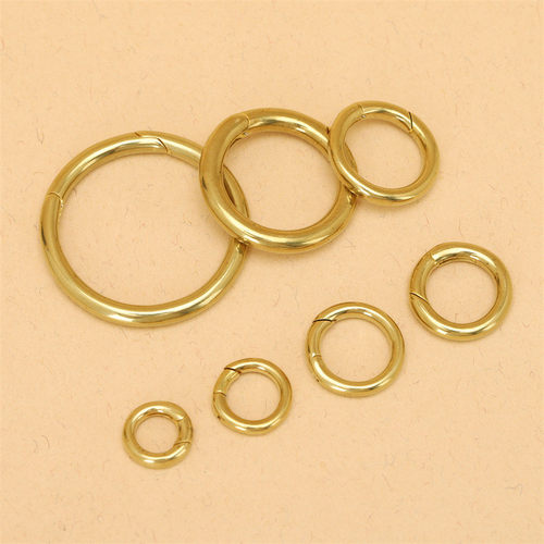 诚辉纯铜活动弹簧扣DIY钥匙扣