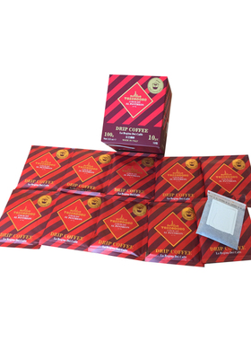 金杯咖啡掛耳包 意大利罗马万神殿TAZZA D'ORO CAFFE10包 2盒包郵