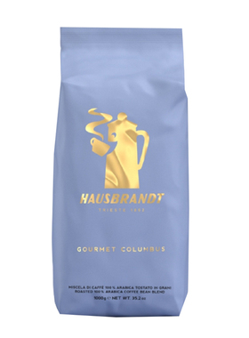 意大利HAUSBRANDT哥倫布咖啡豆1kg 任選2包包郵 台灣寄出