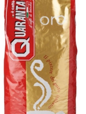 義大利Quaranta Oro金牌綜合咖啡豆1Kg 2包包郵
