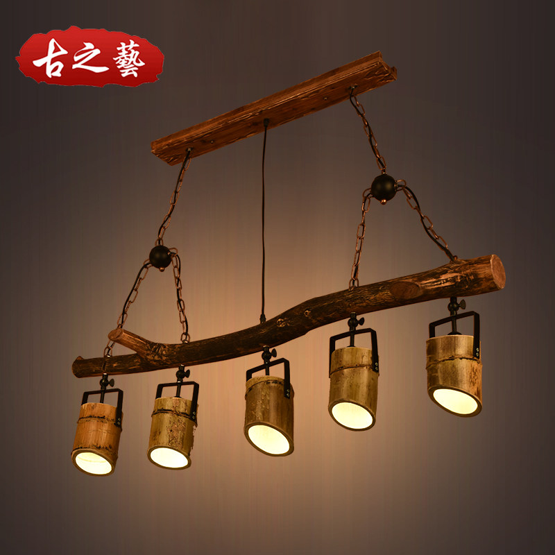 美式实木竹艺工业风loft复古个性创意客厅餐厅吧台网伽服装店吊灯|msdalam kategori keluarga memasang ibu, Lampu &amp; Lighting Fixtures, 吊灯(新增), LOFT/复式住宅/楼梯吊灯 - dari Buy2taobao.com untuk memberikan perkhidmatan ejen Taobao profesional membeli