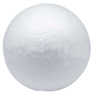 志诚 【老师推荐】空白地球仪手工DIY制作材料包学生用初中地理初一自制地球模型立体圆球泡沫球实心泡沫制作