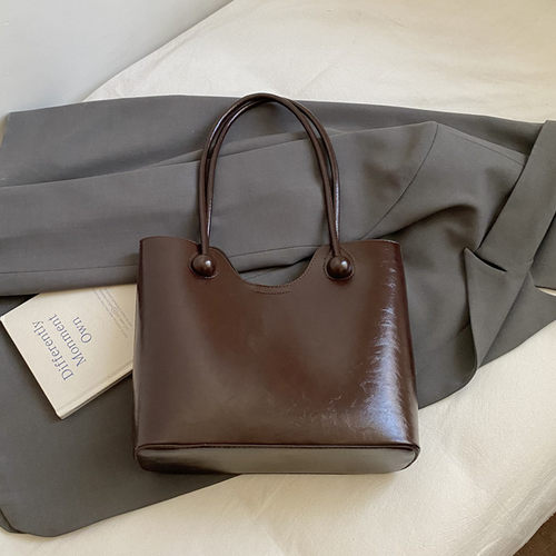 今年流行小众复古托特包文艺手提