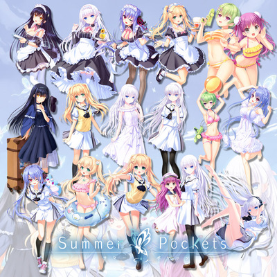 夏日口袋Summer Pockets周边立牌摆件亚克力立绘动漫KEY社游戏