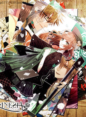 失忆症明信片周边卡贴 海报挂画壁画 Amnesia 动漫周边 一辉斗真