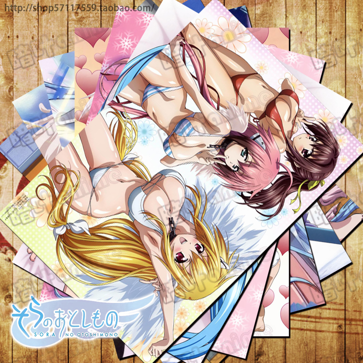 天降之物周边海报卡贴明信片