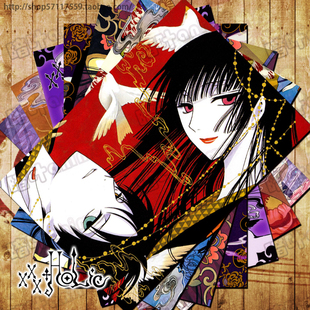 四月一日灵异事件簿周边海报卡贴明信片挂画 xxxHOLiC壹原侑子