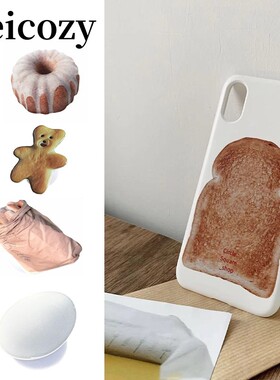 现货秒发Circle Square官方授权面包bread手机壳小熊甜甜圈支架