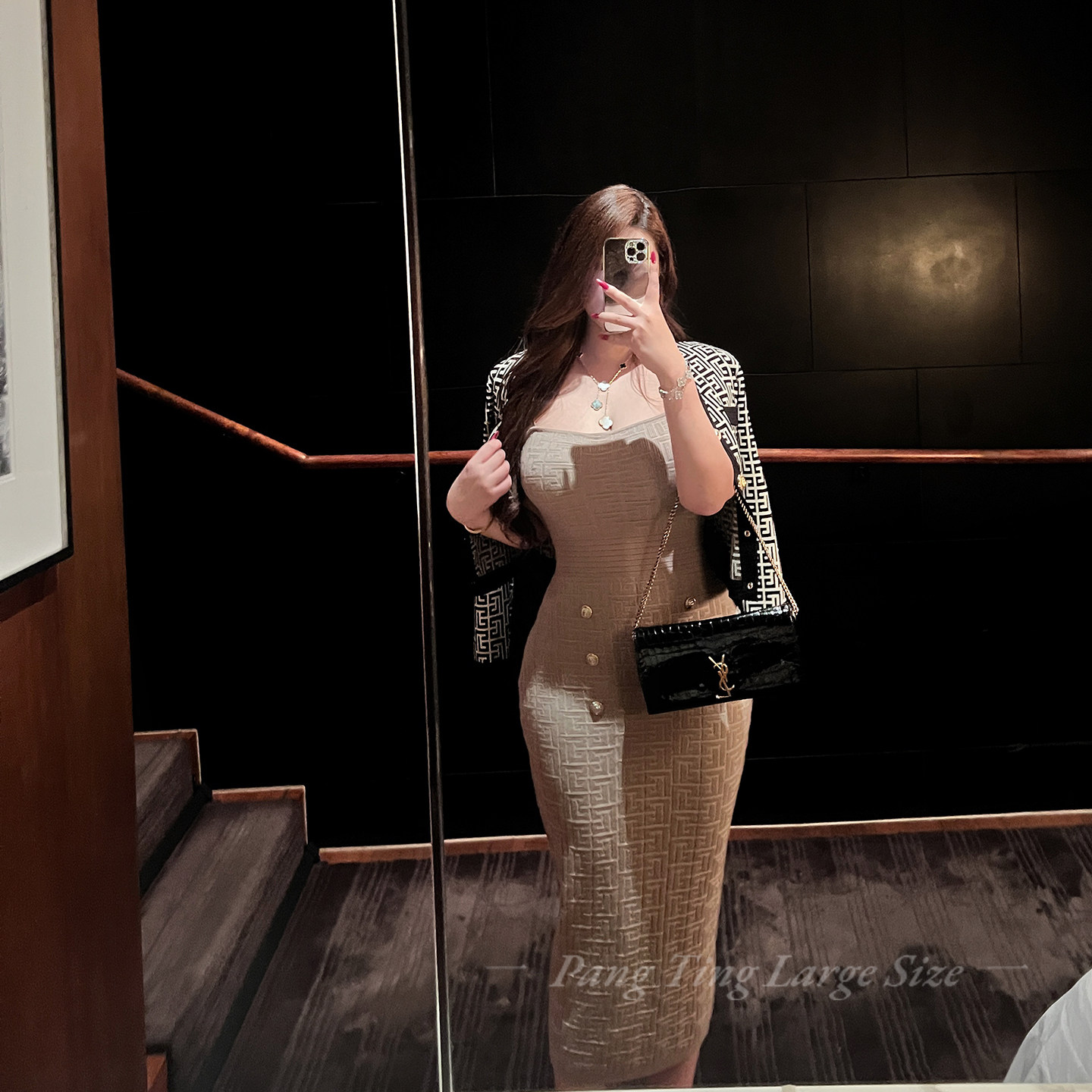 胖婷大码定制胖mm「南洋旧梦」秋冬针织修身气质御姐FF包臀连衣裙,女装/女士精品,大码连衣裙,淘宝优惠券,粉丝福利购,淘宝优惠卷