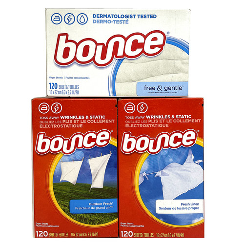 Bounce美州进口衣物柔顺纸