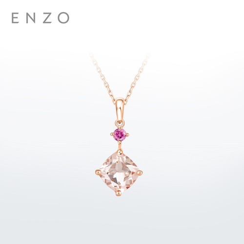 周大福ENZO18K金摩根石吊坠