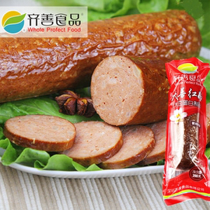【齐善素食大善红肠】佛家纯素肠豆制品素肉人造肉植物香肠零食