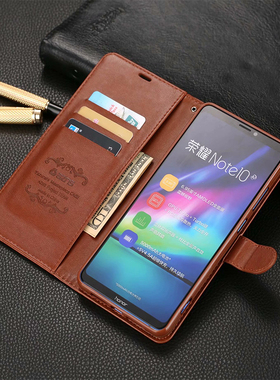 畅享10手机壳翻盖式荣耀8XMAX皮套荣耀play3保护套荣耀9X防摔男女款