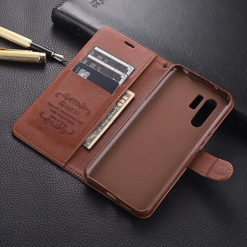 翻盖皮套插卡防摔男女款手机壳