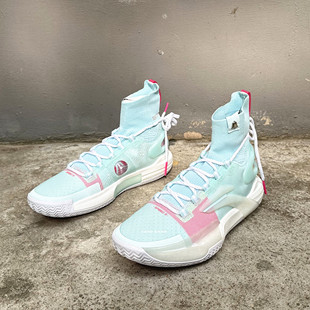 李宁篮球鞋 ABAT013 CBA闪击IXultra轻量高回弹高帮篮球专业比赛鞋