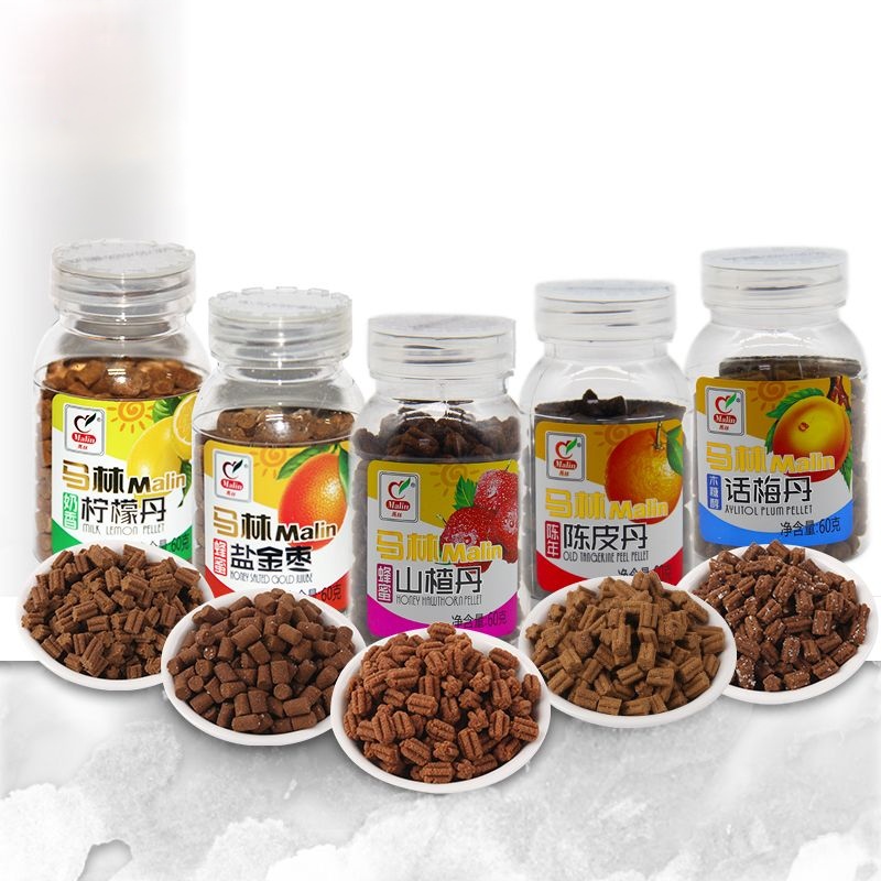 马林果丹60g罐装儿时好味道陈皮话梅柠檬山楂盐丹多味怀旧零食