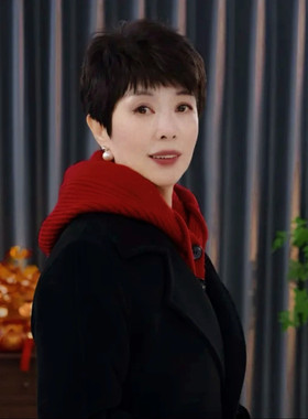 【新芳】针织克拉克拉法帽带纽扣秋冬季韩版保暖护耳连帽围脖爆款