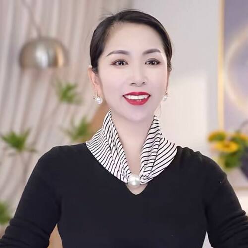 2025春夏新款护颈磁扣丝巾女时尚百搭气质遮颈纹围巾外搭懒人围脖
