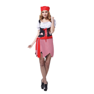 成人皇帝的新装话剧木偶剧演出服 童话影视表演服装 全套宫女衣服