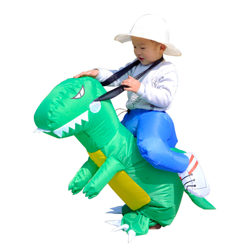 宝宝行走恐龙衣服儿童网红大人充气动物演出服卡通怪兽立体服装
