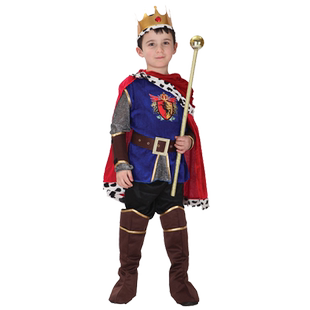 皇帝国王演出服 皇帝的新装表演衣服 童话剧课本剧王子角色服装