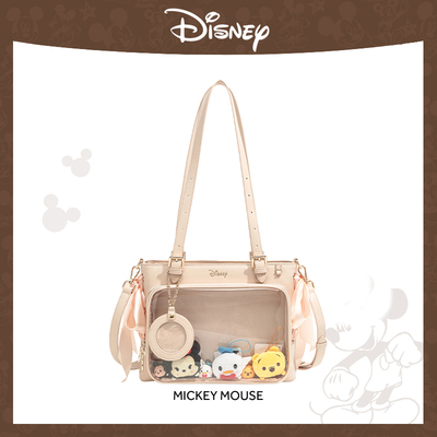 迪士尼轻奢小众高级感腋下包包女式2025新款大容量通勤托特单肩包