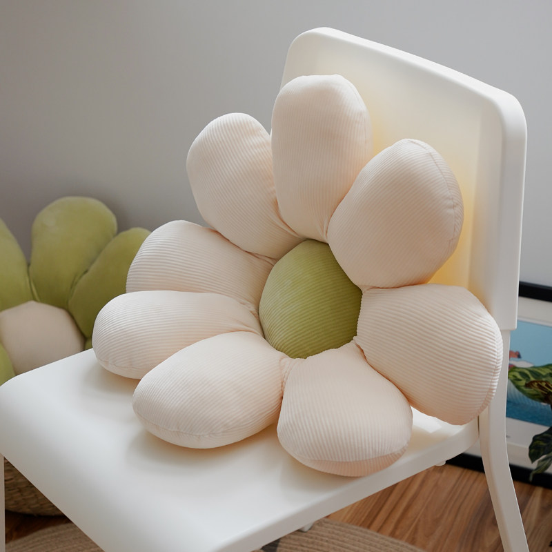 2026新款客厅沙发上好看的抱枕小雏菊花朵可爱太阳花绿色异形靠垫,居家布艺,异形抱枕,淘宝优惠券,粉丝福利购,淘宝优惠卷