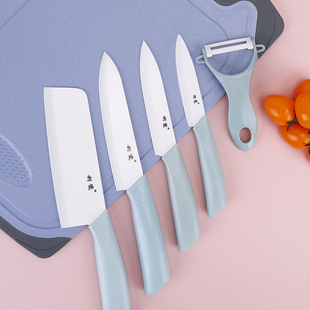 利瓷厨房陶瓷刀具水果切片寿司刀锋利免磨菜刀家用婴儿宝宝辅食刀