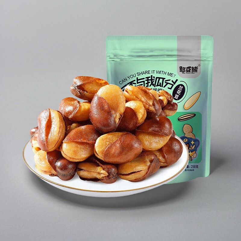 兰花豆500g牛肉味干货坚果