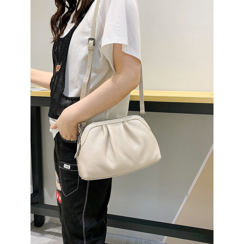 包包女2025新款真皮女包时尚贝壳包潮流斜挎单肩包网红云朵包8387,箱包皮具/热销女包/男包,通用款女包,淘宝优惠券,粉丝福利购,淘宝优惠卷