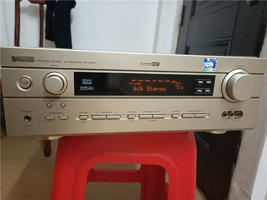 二手音响 雅马哈功放 rx-v440 6.1声道光纤同轴解码功率大音质好