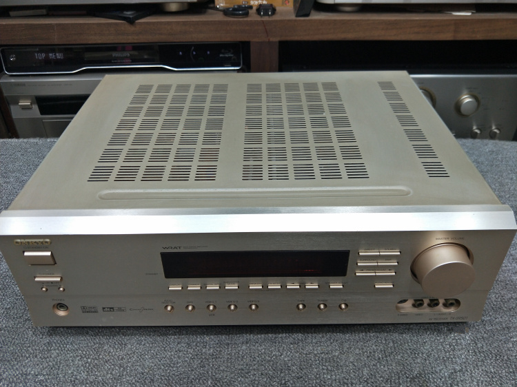 安桥二手进口光纤同轴声道功放机