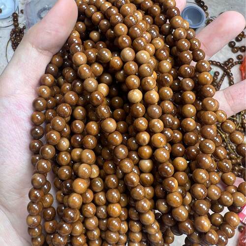 工厂圆珠库克二挡便宜手串长串108搭配手工干磨菩提手串